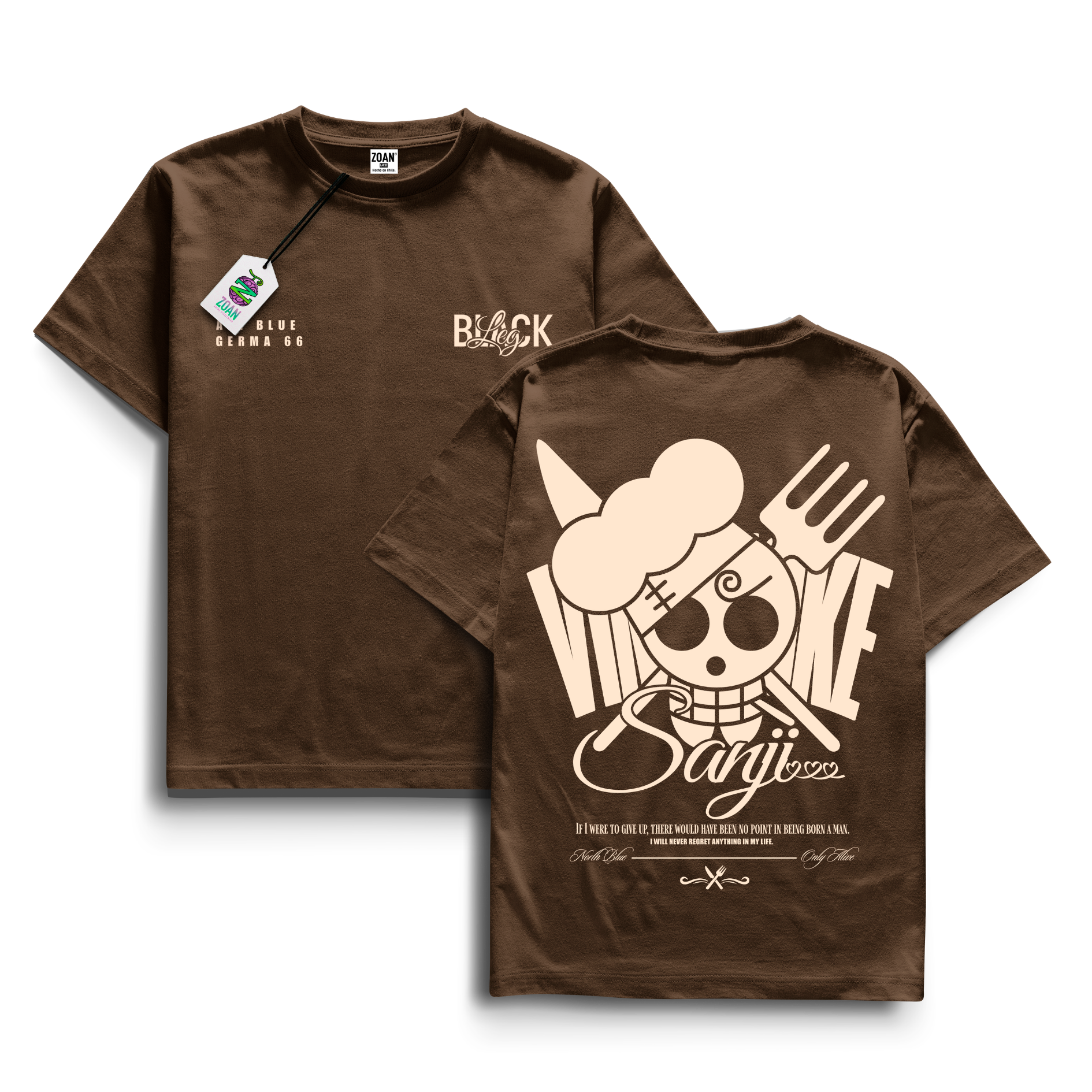 Polera Vinsmoke Sanji : Hellish Taste - One Piece