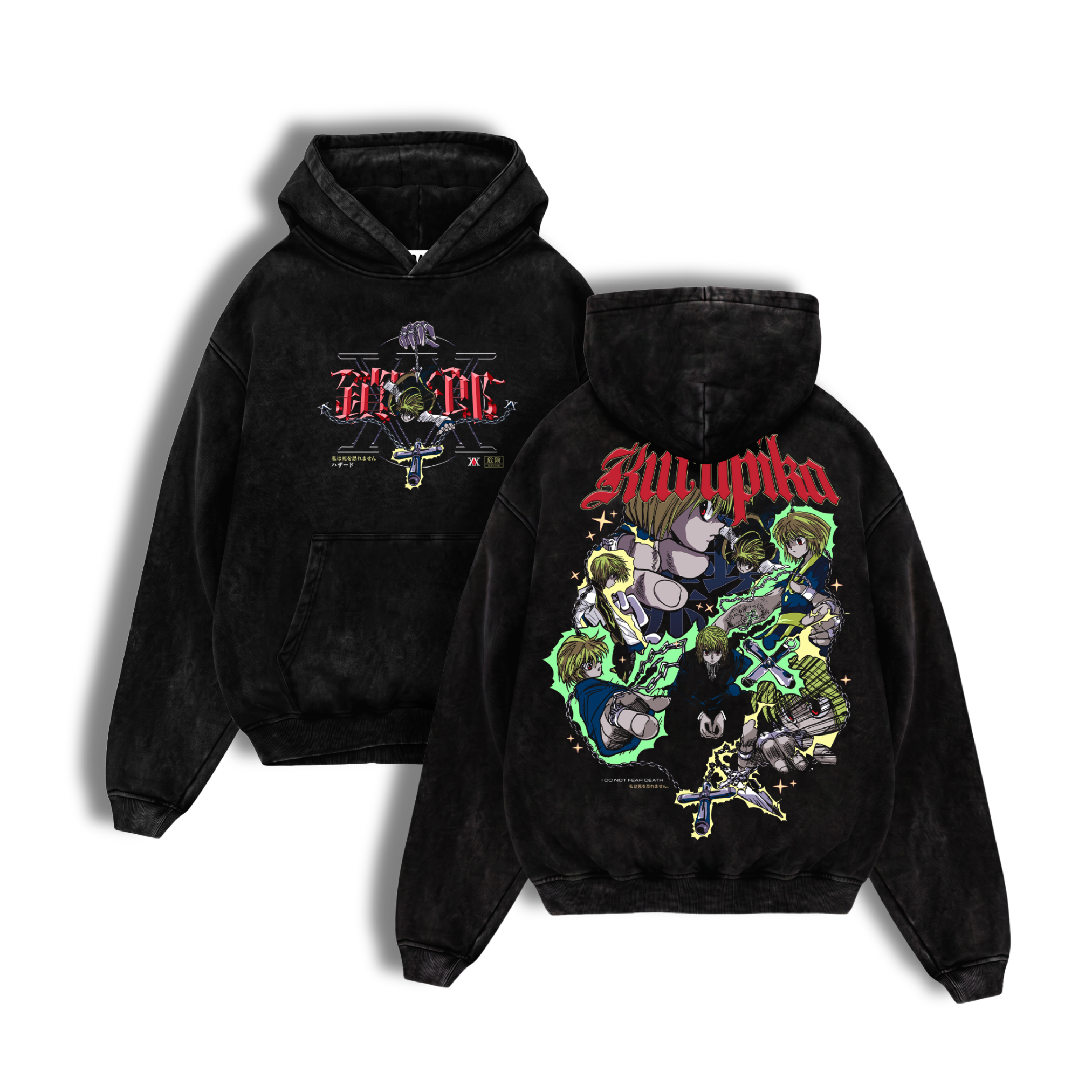 Polerón Acid Wash Kurapika: The Spider's Judge - Hunter x Hunter