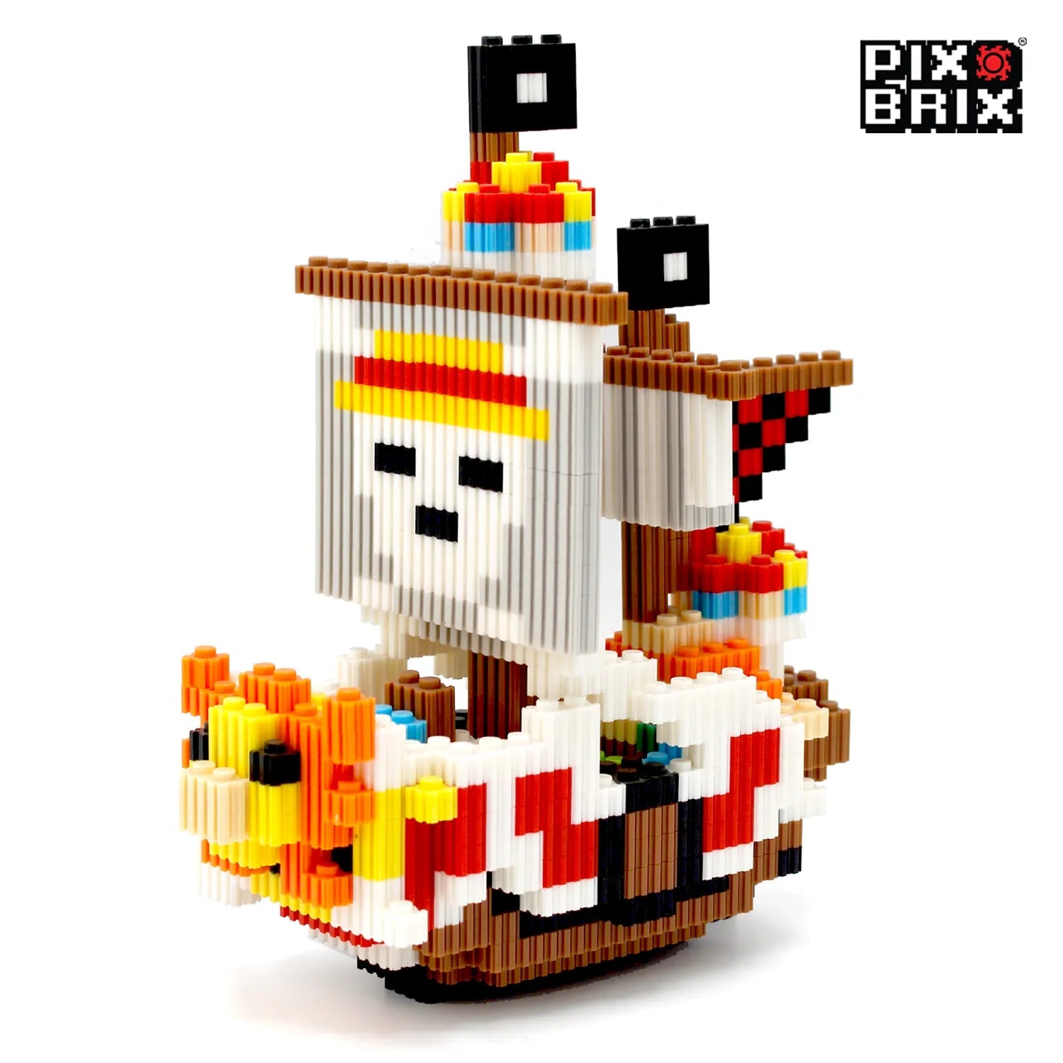 Thousand Sunny Figura de Bloques Armable - One Piece