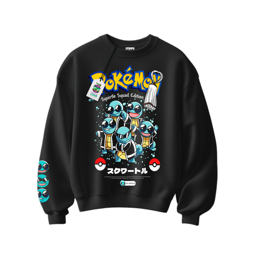 Polerón Polo Squirtle Squad - Pokémon